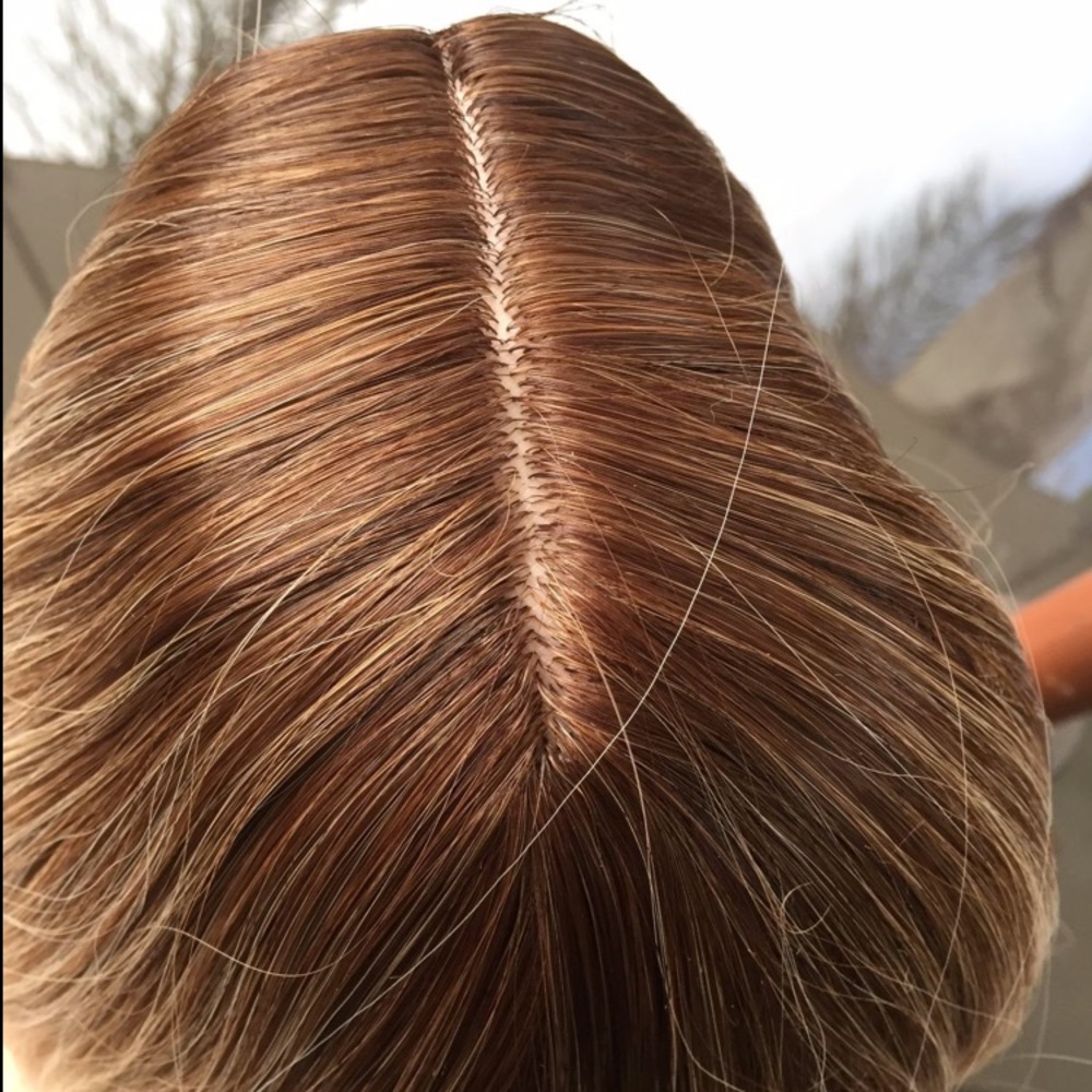 Ash Blonde Ombré High Density Heat Resistant Wig - Picture 4 of 11